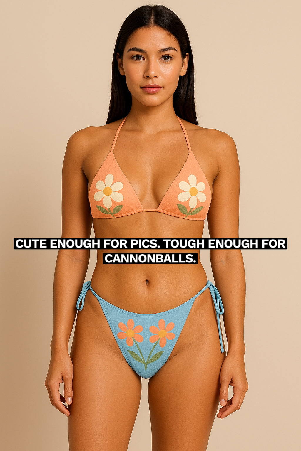 The Daisy Recycled String Bikini